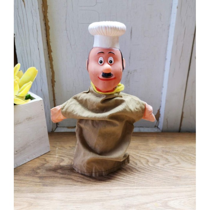Jouet Marionnette vintage le chef 
